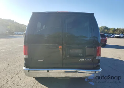 2011 Ford Econoline E350 Super Duty Wagon from USA, damaged, VIN 1FBNE3BL6BDB10888